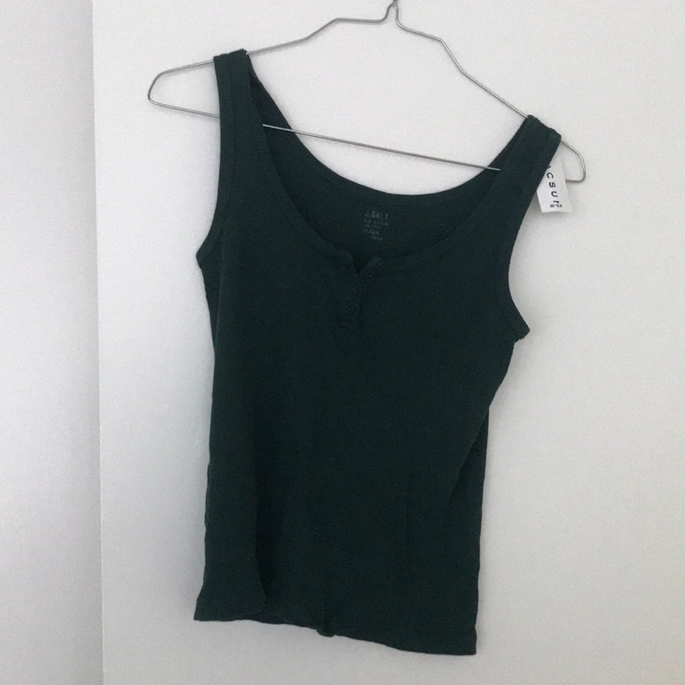 Brandy melville tank top with buttons